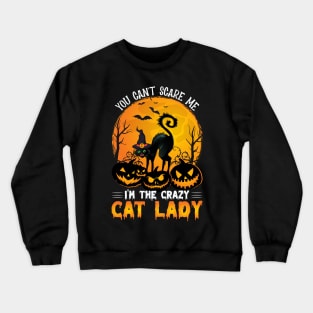 Crazy cat lady Crewneck Sweatshirt